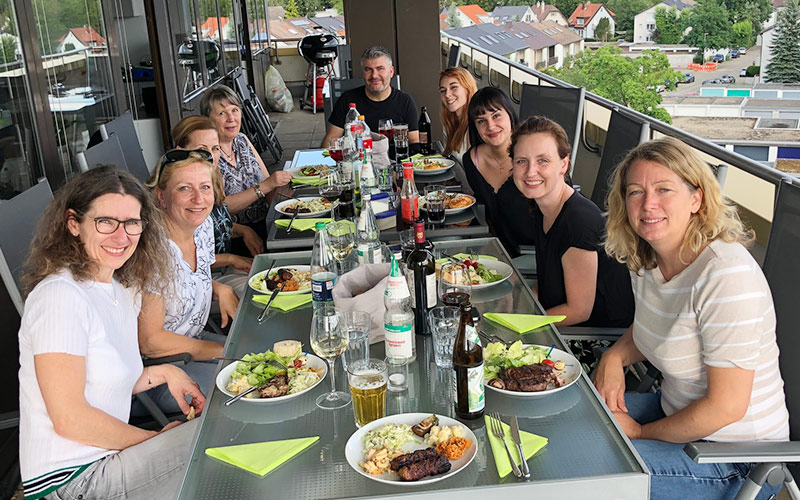 Schöner Teamabend
